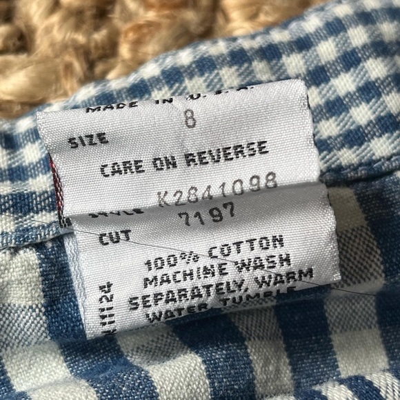 🔹 vintage guess gingham skirt - Picture 10 of 10